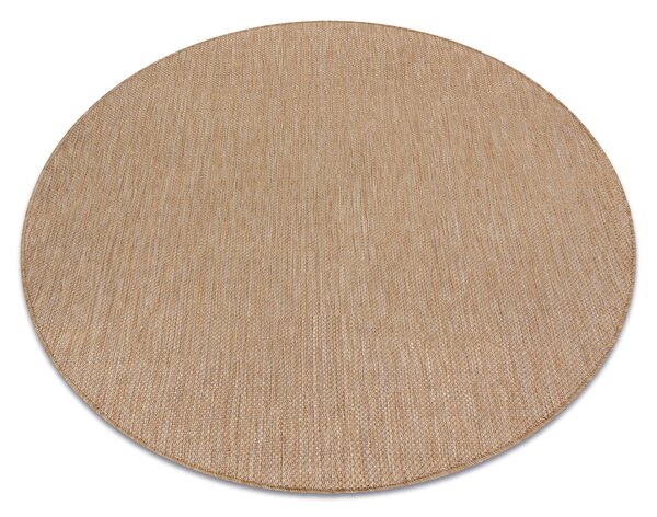 Covor SISAL SION cerc A5165A Melanj țesute plate natural