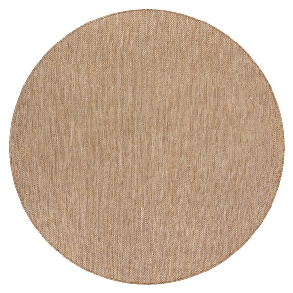 Covor SISAL SION cerc A5165A Melanj țesute plate natural