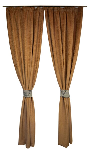 Set draperii Velaria mistic capucino, 2 160x260 cm