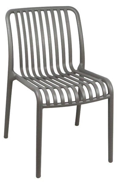 Set mobilier dining 3 piese Mercon Zoi, Antracit, 60x60x75 cm