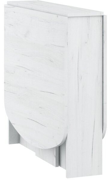 Masă de sufragerie extensibilă Elston 2 (craft alb) (pentru 4 până la 6 persoane). 1051392