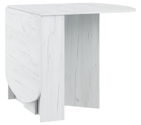Masă de sufragerie extensibilă Elston 2 (craft alb) (pentru 4 până la 6 persoane). 1051392