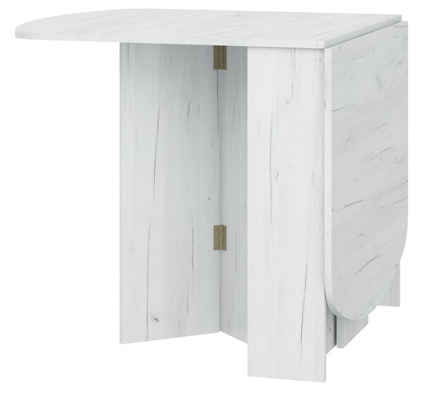 Masă de sufragerie extensibilă Elston 2 (craft alb) (pentru 4 până la 6 persoane). 1051392