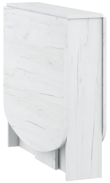 Masă de sufragerie extensibilă Elston 2 (craft alb) (pentru 4 până la 6 persoane). 1051392