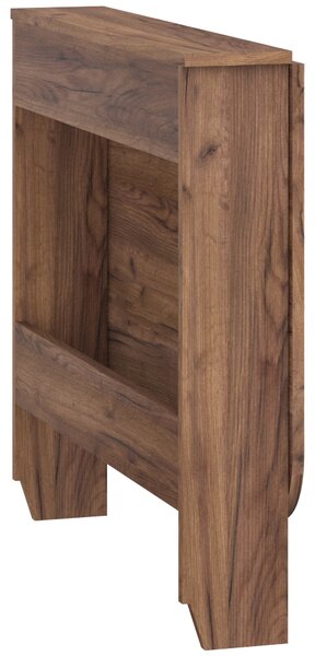 Masă de sufragerie extensibilă Elston 6 (craft tabaco) (pentru 2 persoane). 1051397