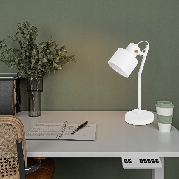 Lampă de masă 1xE27/40W/230V albă