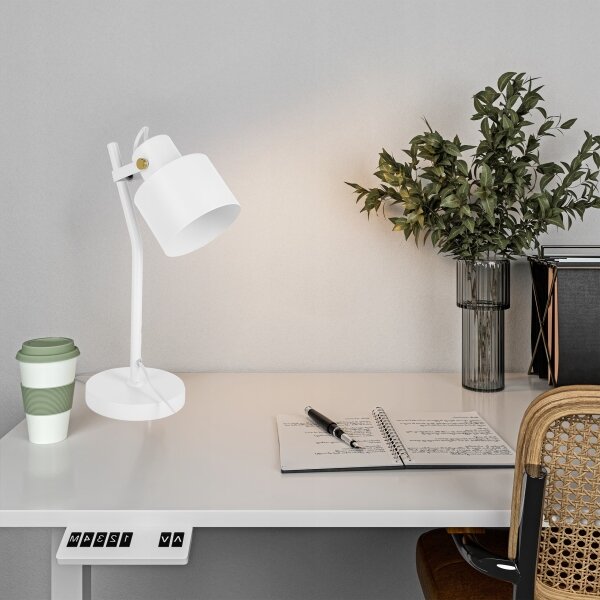 Lampă de masă 1xE27/40W/230V albă