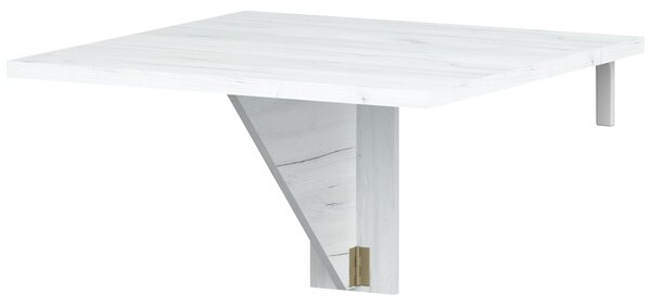 Masă de sufragerie extensibilă Elston 7 (craft alb) (pentru 2 persoane). 1051400