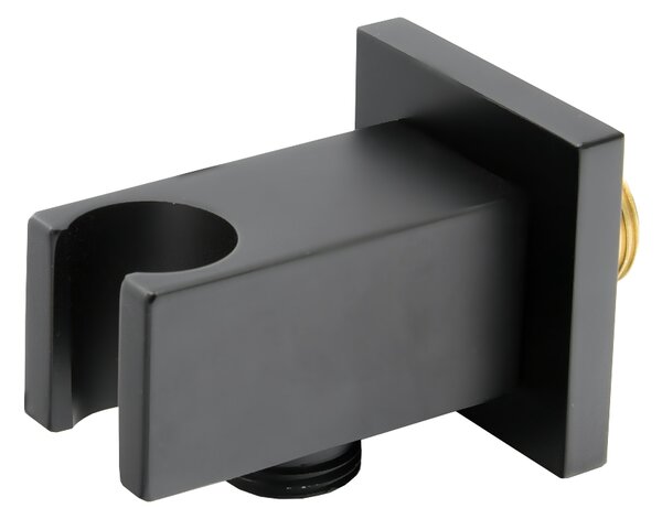 Gamma ZN6, set de duș ascuns cu duș cu ploaie și duș manual, negru mat, GMA-ZN6-BK