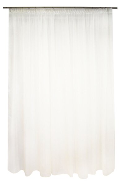 Perdea Velaria alba transparenta, 390x225 cm