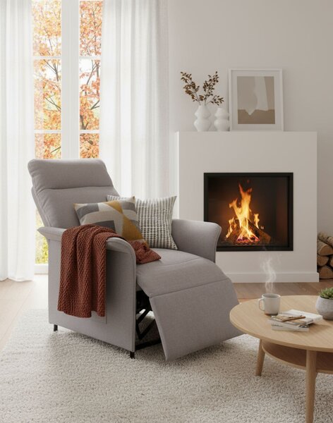 Fotoliu recliner Torro gri