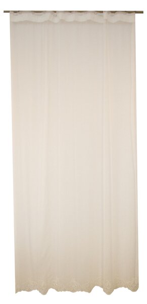 Perdea Velaria tiul ivoire cu bordura, 140x245 cm