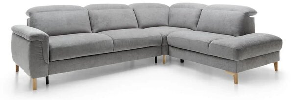 Colțar extensibil cu depozitare Mia - textil