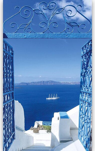 Fototapeta pentru usa GREECE 86x200 cm