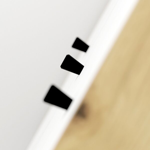 BILBAO BL18 Dulap de culoare stejar artisanal/alb mat