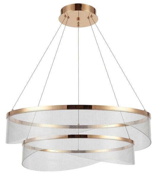 LAMPĂ DE TAVAN SUSPENDATĂ G146-2CP GOLD