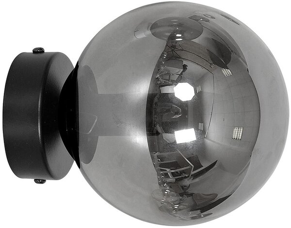 Emibig Rossi lampă de perete 1x10 W negru-grafit 875/K1