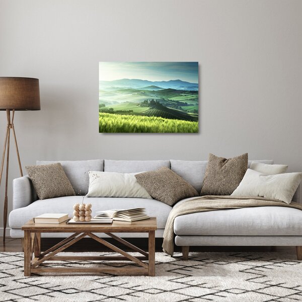 Tablou pe sticlă - Toscana, Italia (70x50 cm)