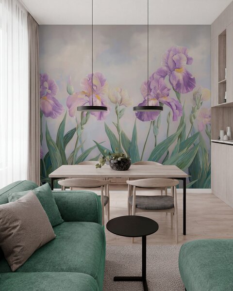 Tapet Flori clasice, Fototapet Flori, w05646 : Uwalls.ro