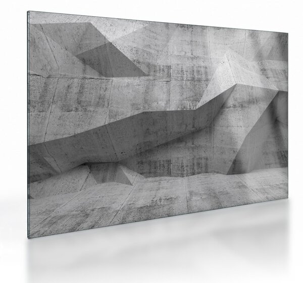 Tablou pe sticlă - 3D zid (70x50 cm)