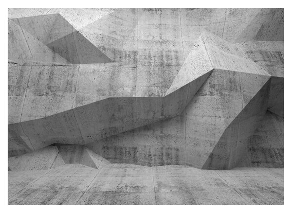 Tablou pe sticlă - 3D zid (70x50 cm)