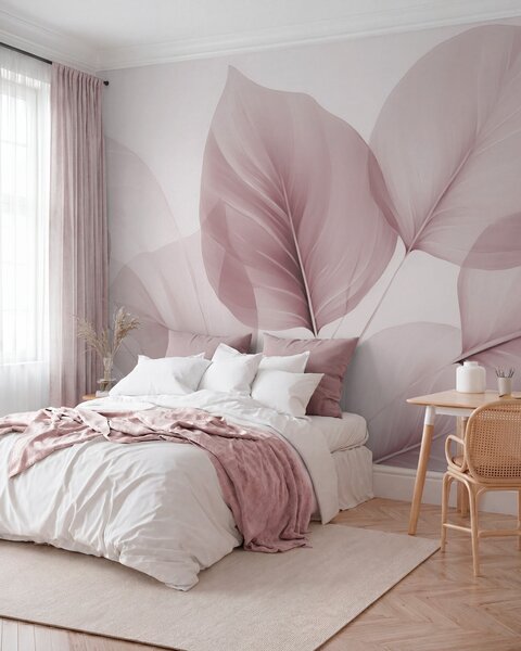 Tapet Nervurile frunzelor, Fototapet Natură, Fototapet Frunze, w05108v2 : Uwalls.ro
