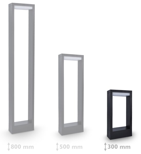 Lampă LED de exterior Brilagi RAGUSA LED/7W/230V 3000/4000/6000K IP54 30 cm