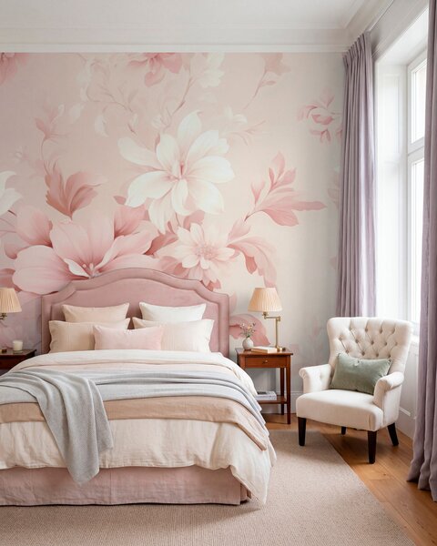 Tapet Flori clasice, Fototapet Flori, w05437 : Uwalls.ro
