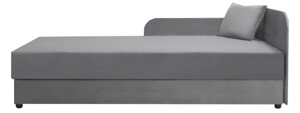 Pat de colț single cu spațiu de depozitare Toffi 106 (80x200 cm)