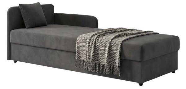 Pat de colț single cu spațiu de depozitare Toffi 107 (95x200 cm)