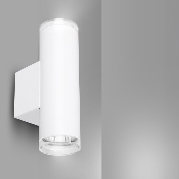 Brilagi - Aplică spot pentru baie SELE AQUA 2xGU10/30W/230V IP44 albă