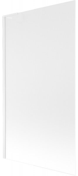 Mexen Next L, paravan de baie cu 1 aripă 100 x 150 cm, sticlă mată 6 mm, profil alb, 895-100-000-03-30-20
