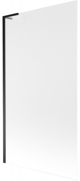 Mexen Next L, paravan de baie cu 1 aripă 100 x 150 cm, sticlă mată 6 mm, profil negru, 895-100-000-03-30-70