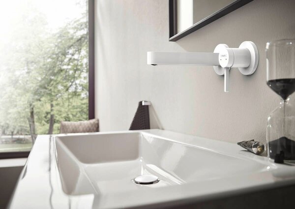 Hansgrohe Finoris baterie lavoar ascuns alb 76051700