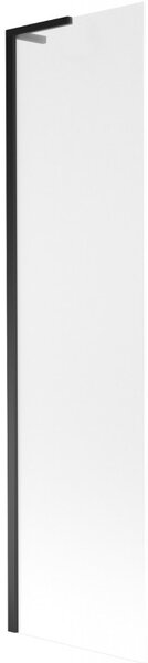 Mexen Next L, paravan de baie cu 1 aripă 50 x 150 cm, sticlă mată 6 mm, profil negru, 895-050-000-03-30-70