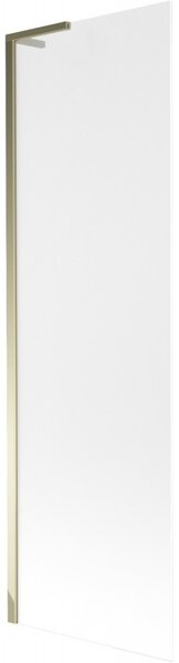 Mexen Next L, paravan de baie cu 1 aripă 60 x 150 cm, sticlă mată 6 mm, profil auriu lucios, 895-060-000-03-30-50