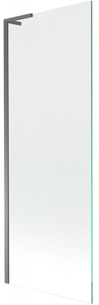 Mexen Next L, paravan de baie cu 1 aripă 70 x 150 cm, sticlă transparentă de 6 mm, profil grafit, 895-070-000-03-00-95