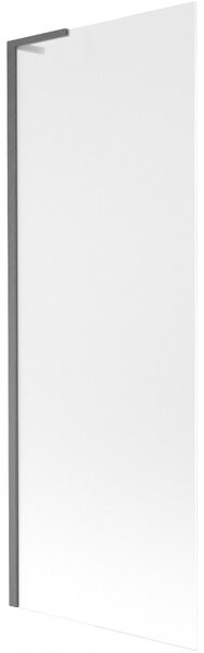 Mexen Next L, paravan de baie cu 1 aripă 70 x 150 cm, sticlă mată de 6 mm, profil grafit, 895-070-000-03-30-66