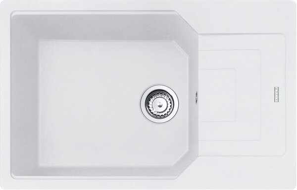 Franke Urban chiuvetă din granit 78x50 cm alb 114.0687.280