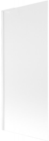 Mexen Next L, paravan de baie cu 1 aripă 80 x 150 cm, sticlă mată 6 mm, profil alb, 895-080-000-03-30-20