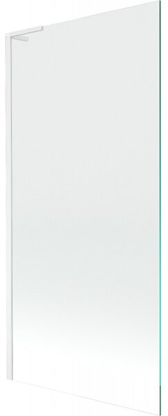 Mexen Next L, paravan de baie cu 1 aripă 90 x 150 cm, sticlă transparentă de 6 mm, profil alb, 895-090-000-03-00-20