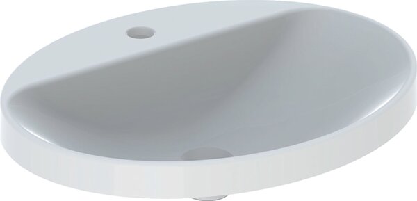 Geberit Variform lavoar 60x48 cm ovale încastrat alb luciu 500.727.01.2