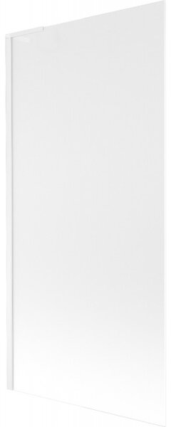 Mexen Next L, paravan de baie cu 1 aripă 90 x 150 cm, sticlă mată 6 mm, profil alb, 895-090-000-03-30-20