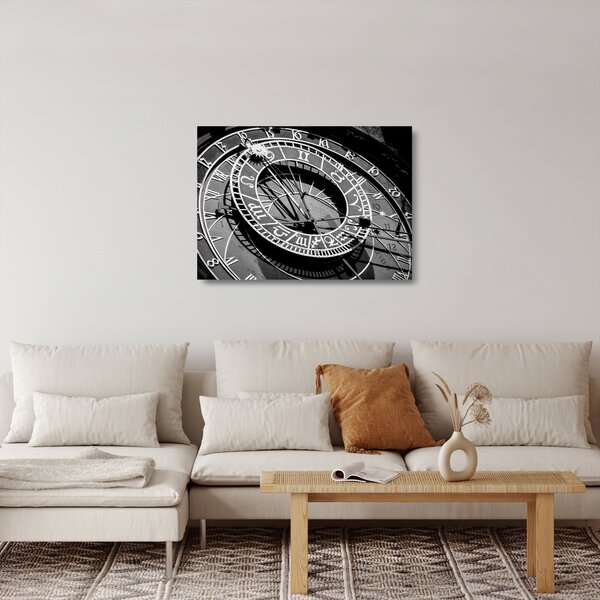 Tablou pe sticlă - Ceasul Astronomic, Praga, Republica Cehă (70x50 cm)
