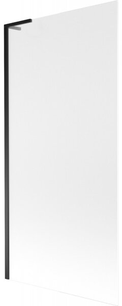 Mexen Next L, paravan de baie cu 1 aripă 90 x 150 cm, sticlă mată 6 mm, profil negru, 895-090-000-03-30-70