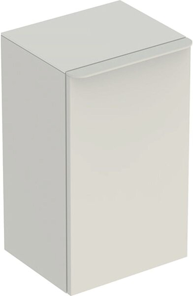 Geberit Smyle Square dulap 36x32.6x60 cm laterala pe perete gri 500.360.JL.1