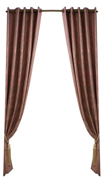 Set draperii Velaria asos roz, 2x145x270 cm