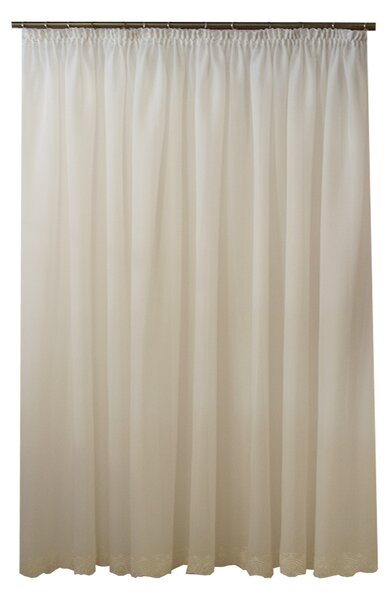 Perdea Velaria broderie ivoire, 300x253 cm