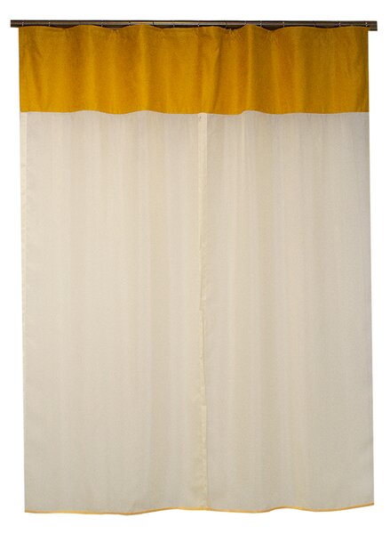 Perdea Velaria voal ivoire, 150x162 cm