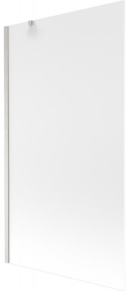 Mexen Next, paravan de baie cu 1 aripă 100 x 150 cm, sticlă mată 6 mm, oțel, 895-090-000-00-30-97